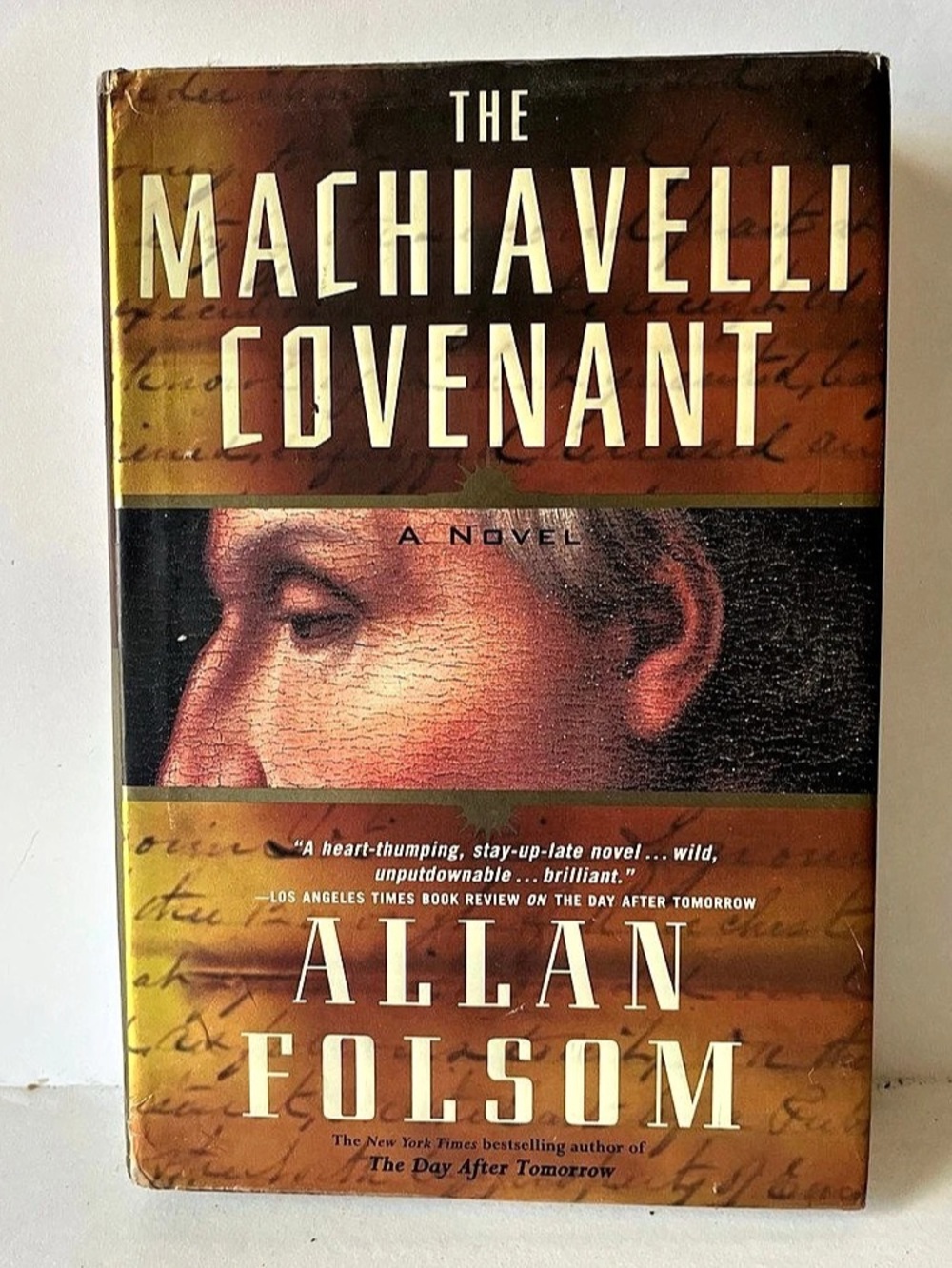 The Machiavelli Covenant by Allan Folsom Hardcover Novel
